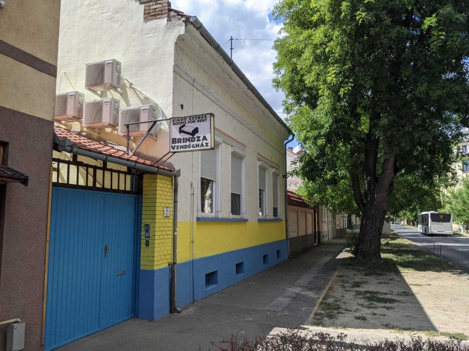 Brindza Vendégház Szegedin Exterior foto